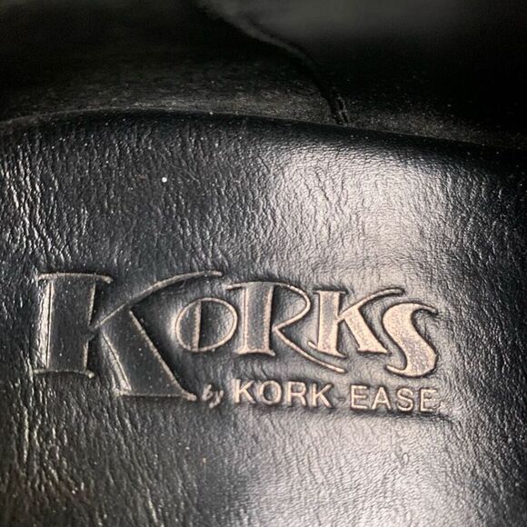 Korks by Kork Ease Women’s Size 8.5 Suede Ankle Booties Tan Slip On Block Heel - Picture 10 of 11